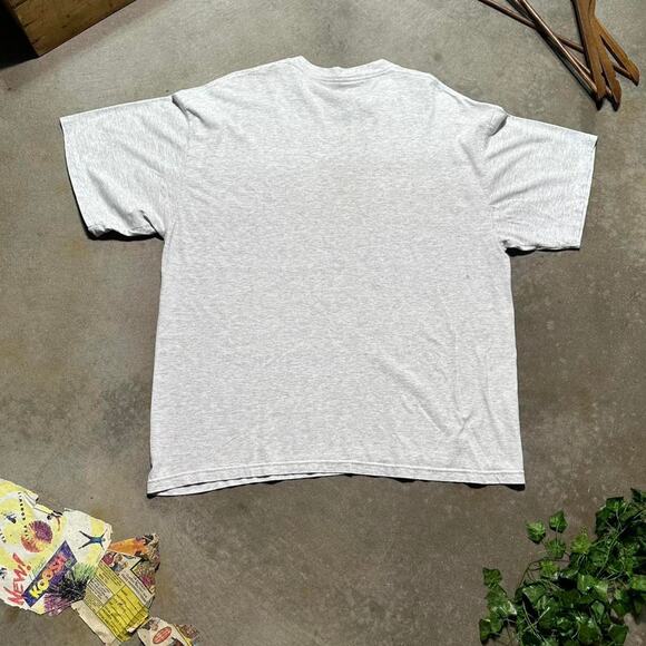 Vintage 90s Arizona Nature Tee Mens 2XL Grey Yellow Cactus Wilderness Shirt - Picture 3 of 5